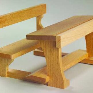 Goebel Hummel Figurine Accessories Natural Wood School Bench - Boxed